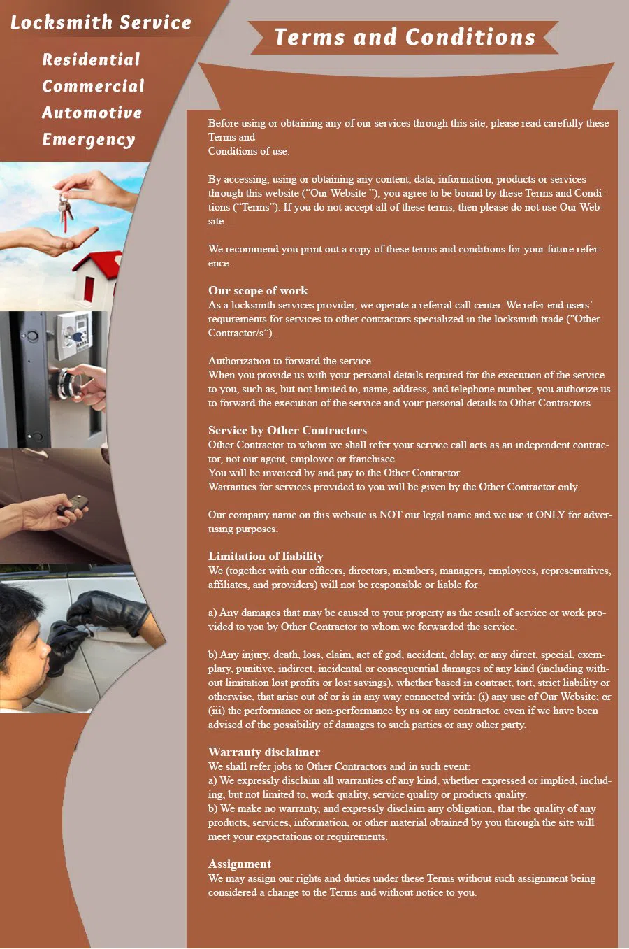 Beaverton OR Locksmith Store Beaverton, OR 503-773-8082 - terms-and-condition